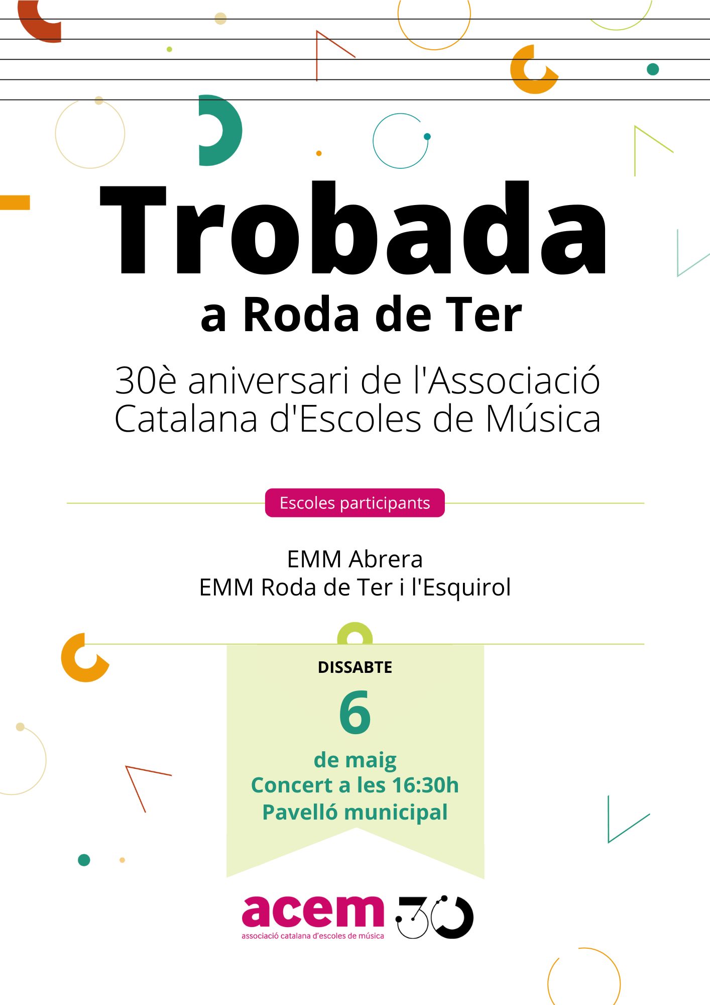 Acem_Trobades_Cartell Roda de Ter