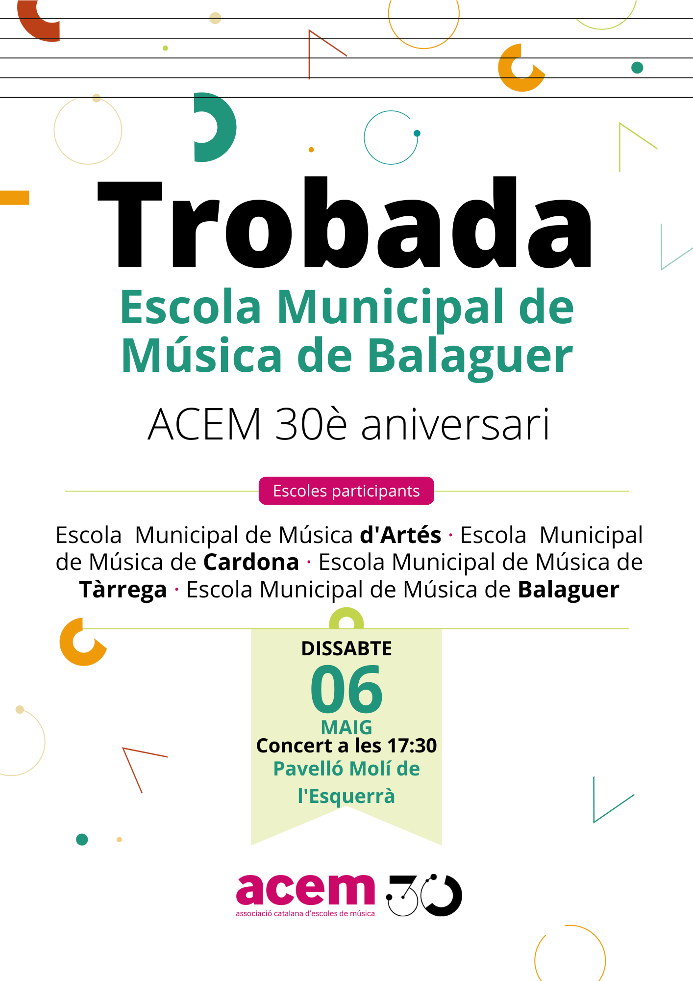 Acem_Trobades_Cartell_Balaguer